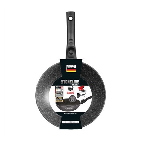 Stoneline | 19569 | Pan | Wok | Diameter 30 cm | Suitable for induction hob | Removable handle | Anthracite - 5